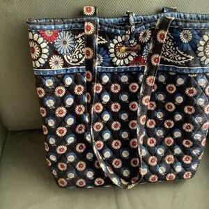 Vera Bradley tote night owl print